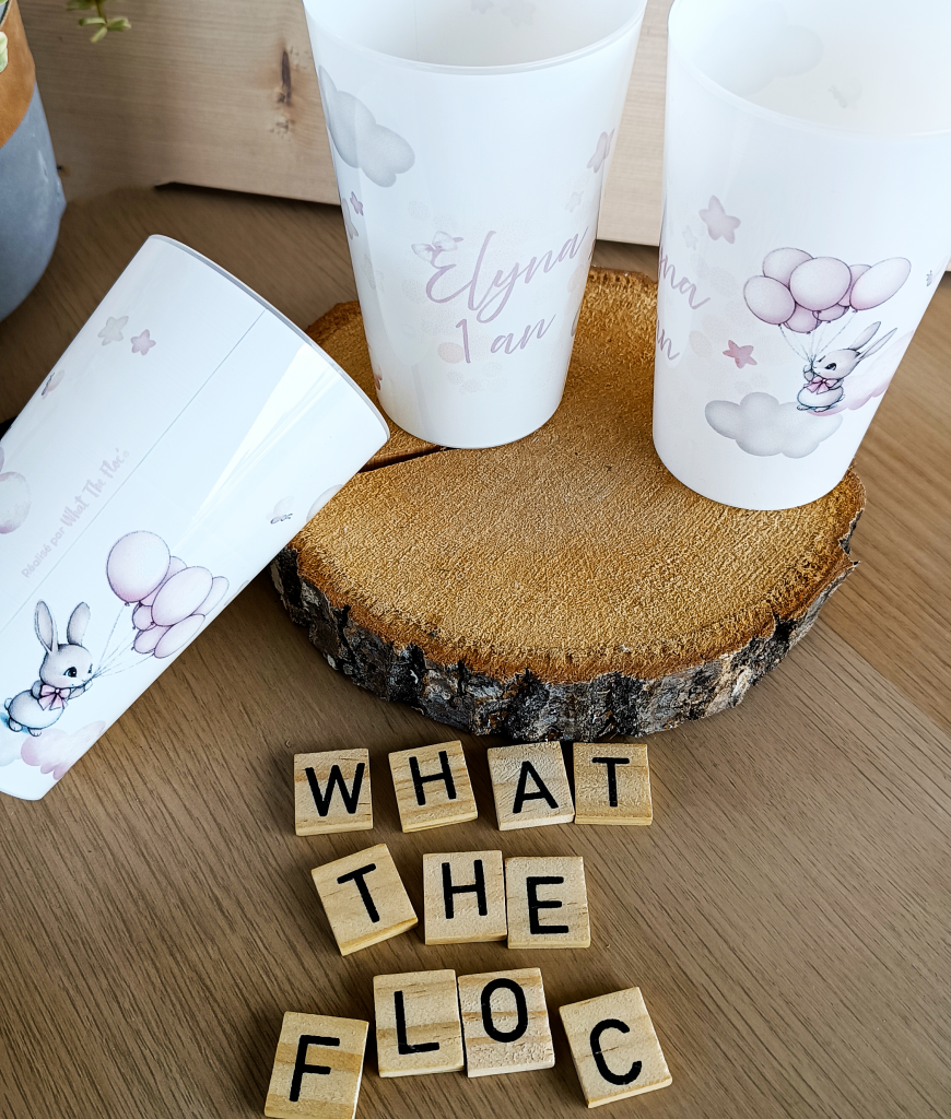 éco cup personnalisé pour un anniversaire à Alès