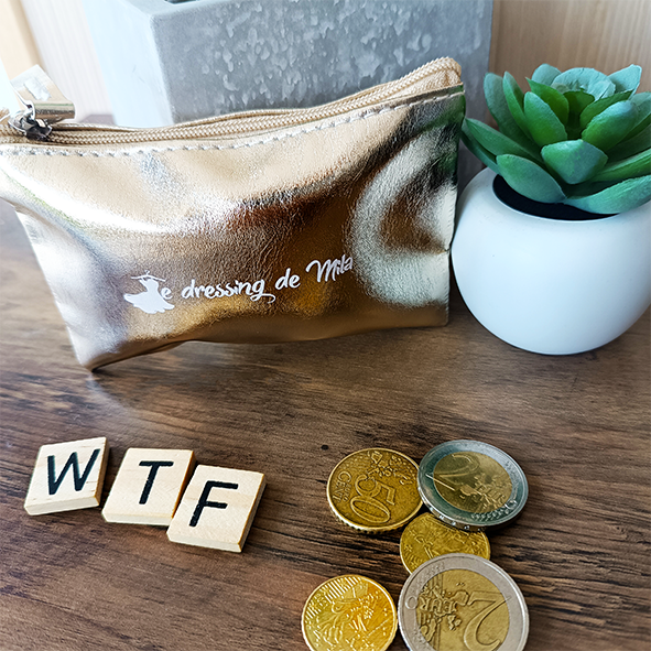 réalisation de petit porte monnaie girly pour une boutique de vêtement proche d'Alès
