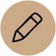 crayon picto beige